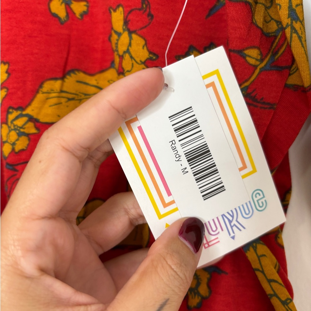 LuLaRoe “Randy” Raglan Tee - Picture 2 of 3